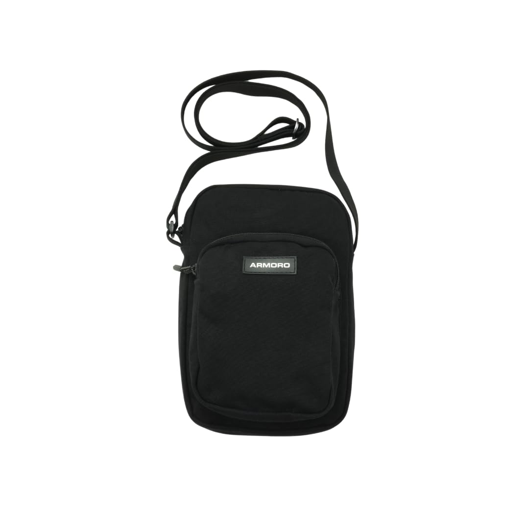 Adapt Sling Bag Sabic Durable Canvas for Travel - Water-Repellent, Adjustable Shoulder Straps, YKK® Zippers, Perfect for Tablet, Kindle, Phone, Money & Essentials-image-36