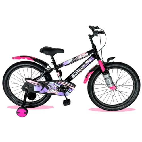 Image of BLACK SHARK Aqua Bikes for Kids Bike Brake | Bicycle for Boys & Girls | Frame | 90% Pre-Assembled |