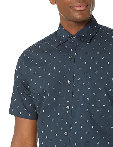 Amazon Essentials Slim-Fit Men's Short Sleeve Button Down Shirt3