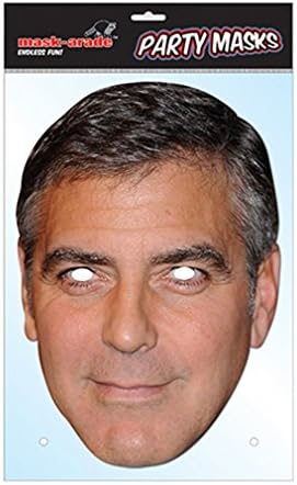 George Clooney Celebrity Face Mask