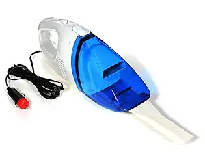 zvr 12V High Dual Use Portable Power Handheld Lightweight Vacuum Cleaner Wet & Dry Vacuum Cleaner with Dust Bag Reusable