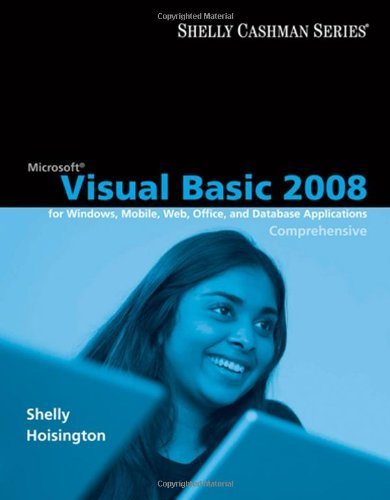 Microsoft Visual Basic 2008: Comprehensive Concepts and Techniques ...