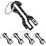 Diseño elegante: nuestro carrito de compras destaca por su diseño único, que combina elegancia moderna y funcionalidad perfectamente. La noble estructura de carbono proporciona un aspecto de alta calidad. Idea de regalo estupenda: liberador de carro de la compra y llavero como regalo para cualquier persona para cumpleaños, Navidad, Pascua o cualquier otra ocasión.