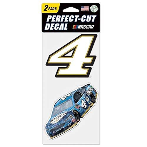 WinCraft NASCAR Kevin Harvick Perfect Cut Decal (Set of 2), 4" x 4"
