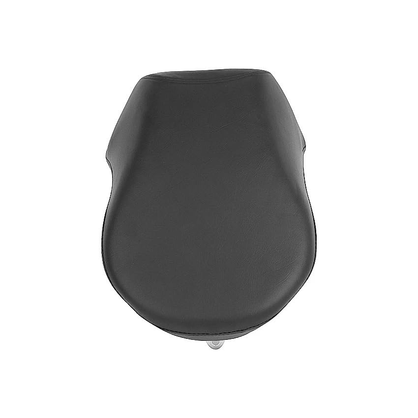 Housse de selle moto passager en PU noir pour Harley Sportster XL 883 1200 2004-2015