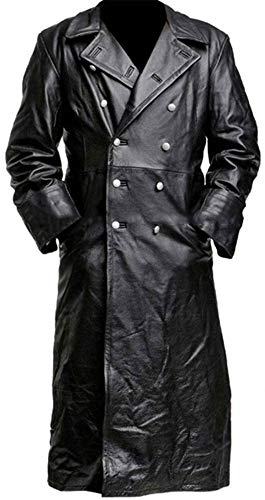 Officer Coat – Black The Jasperz German Classic Officer WW2 Military Uniform Black