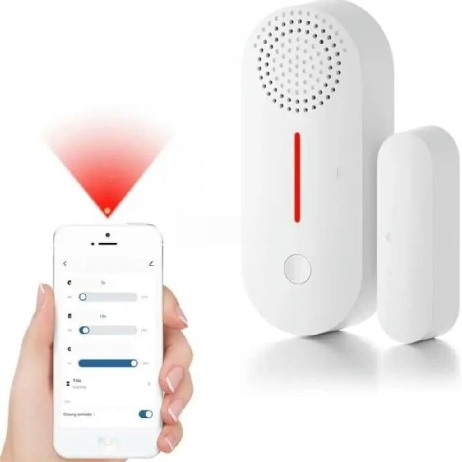 for WiFi Door Window Magnetic Sensor Wireless Contact Home Automation