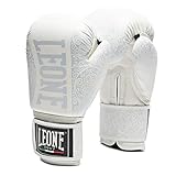 LEONE 1947, Guantes De Boxeo Maoríes, Unisex Adulto, Blanco, 16 OZ, GN070