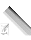 Grosor: 1,6 mm. Tapajuntas Adhesivo Para Moquetas Metal Plata 98,5 cm.