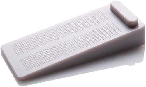 Miniatura 2 de Operitacx 4 piezas de tope de puerta de seguridad para puerta, cuña de puerta, cuña de puerta, paquete de topes de puerta, sin perforación, color