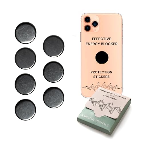 Autocollants shungite pour tablette et ordinateur portable | Sérénité au bureau S591