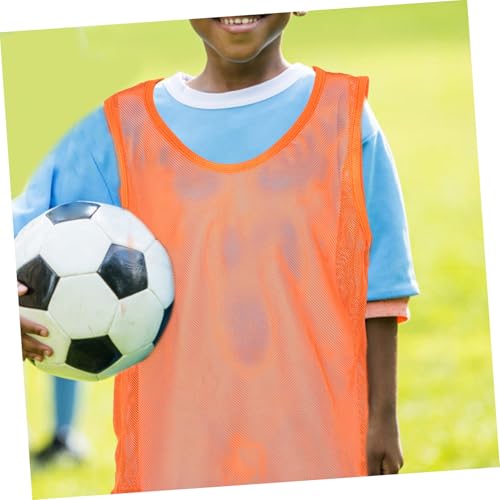 Petos de entrenamiento para fútbol juvenil pack de 8 chalecos deportivos para colegios y clubes 2