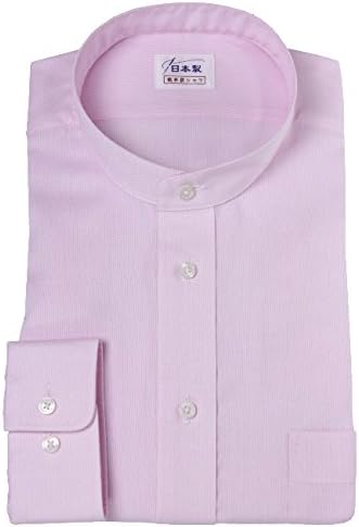 Amazon ワイシャツ 軽井沢シャツ A10kzzs42 スタンドカラー ロイヤルox ピンク 形態安定 らくらくオーダー受注生産商品 シャツ 通販