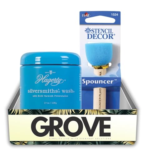 GROVE Hagerty No Scent Pasta para Plata 19 oz Pack 2 miniatura 1