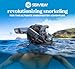 Seaview 180 V3 Full Face Snorkel Mask Adult- The V3 is the Perfect Snorkeling Gear for Adults- Snorkel Mask with 180 Panoramic Viewing and Up to 600% Easier Breathing- Patented Flowtech Air Intake