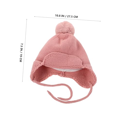 Gorro de niña de punto COLLBATH con diseño adorable para cuidar a tu bebé 2