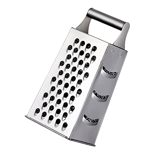 ULTECHNOVO Acero inoxidable multifuncional para verduras y utensilio con lados para rebanadas, tiras y ralladores para frutas