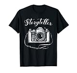 Retro Storyteller Camera Photography Photographer Men Women T-Shirt