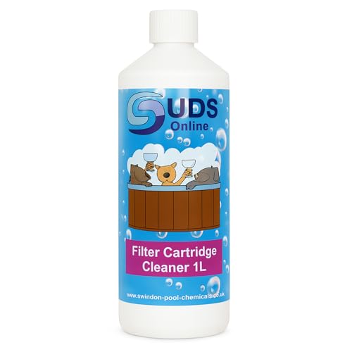SUDS-ONLINE 1 Litre Filter Cleaner For Hot Tub And Swimming Pool Filters