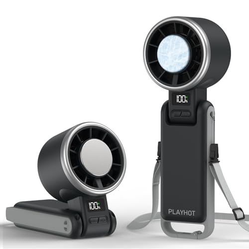 PlayHot Portable Handheld Turbo Fan