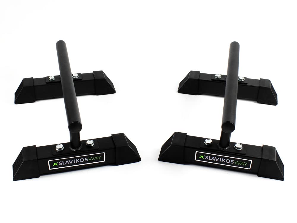 X-Parts Parallettes Metall Calisthenics Liegestützgriffe Handstandgriffe Stabil Handstand SCHWARZ Slavikosway