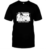 JKHIUAH Mens Kill The Humans Save The Forest 78 t Shirt DMN Black XXXL