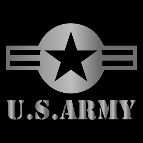 �ČR US �A�[�~�[ ver1 �~���^���[ �Ԃ̋������X�e�b�J�[ ARMY ���}�[�N �h���X�A�b�v_mili006 (�V���o�[)