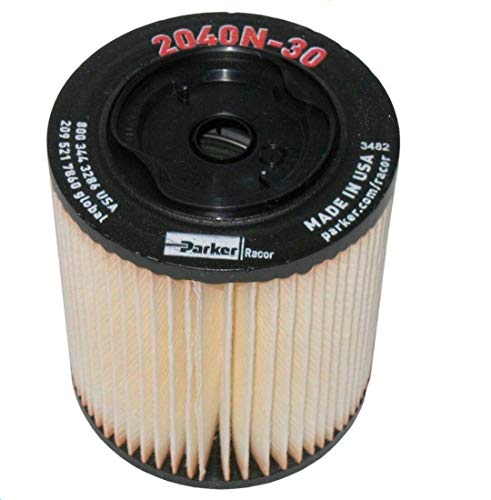2040N-30 Racor Fuel Filter Element, 30 Microns (Pack of 2)