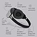 Manta Slim Sleep Mask – Ultra-Light Blackout Eye Mask with Adjustable Eye Cups, Soft Strap for Comfortable Sleep, Minimalist Design for Better Rest