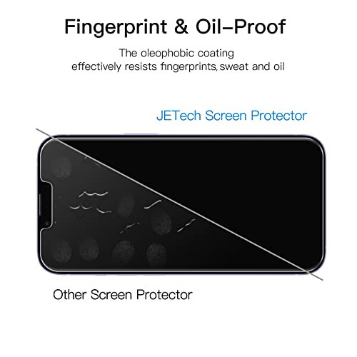 Image of JETech Privacy Screen Protector Guard for iPhone 14, 2-Pack