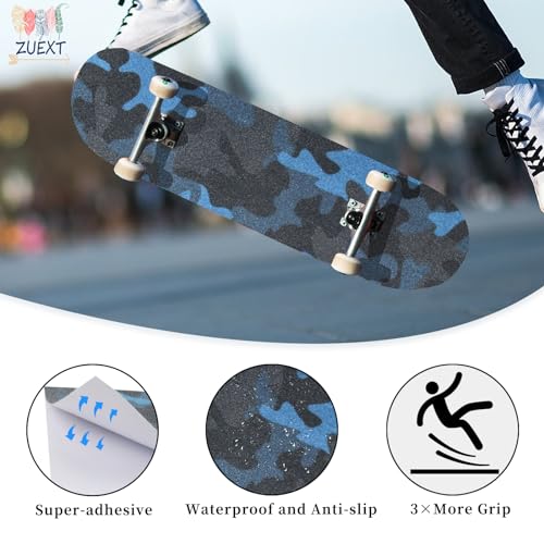 ZUEXT Camo Skateboard Grip Tape
