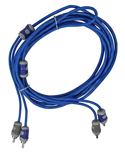 KICKER 46KI24 K-Series 2-Channel RCA Interconnect, 4.0 Meter