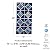 Tenedos Terra Blue Diamond Square Glossy Porcelain Mosaic Tile on 6x12 Mesh – Pool, Bathroom, Kitchen Backsplash, Shower & Accent Wall (Box of 10 Pieces)