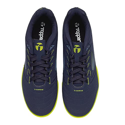 Chuteira Futsal Topper Drible V Marinho/amarelo - 41