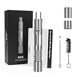 Joliand 3-in-1 Mini Pen Kit for Wax, Easy to Carry (Silver)