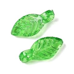 5000pcs-10.5x5x3.5mm-transparent acrylic leaves charms