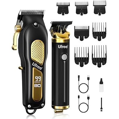 Ufree Electric Razor Foil Shavers for Men, Professional Beard Trimmer for Men Grooming Kit, Beard Trimmer, Barber Clippers, Rechargeable Electric Shaver, Gifts for Men