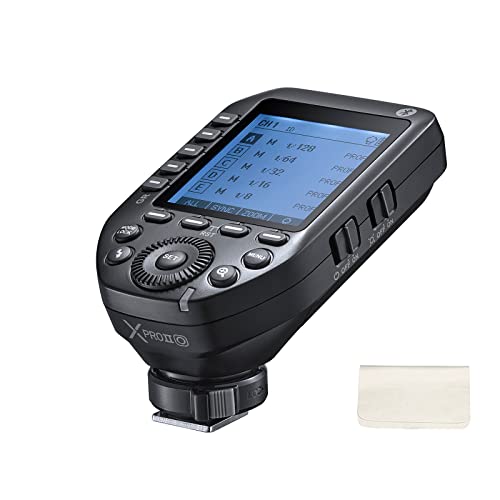 Godox XPro II XProII-O Flash Trigger for Olympus/Panasonic, Xpro-O Upgrade Version XProIIO, 2.4G TTL HSS 1/8000s LCD Panel, GODOX XPro II O Wireless Flash Trigger Transmitter for Olympus/Panasonic