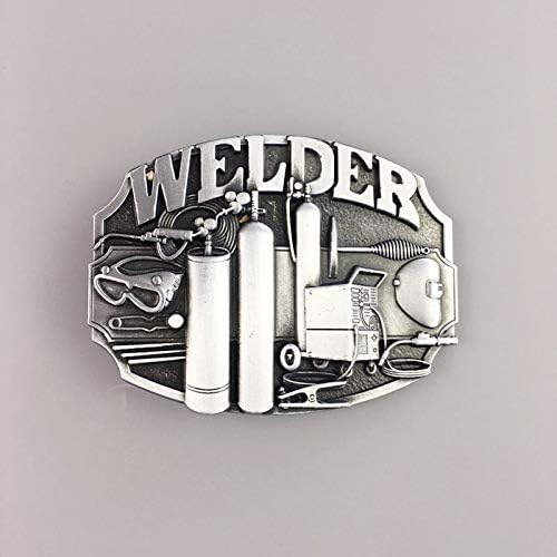 JEAN'S FRIEND Vintage Style Welder Trades Tradesman Belt Buckle also Stock in US - Image 3