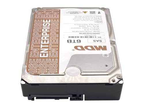 Image of MDD MAXDIGITALDATA 6TB 7200RPM 128MB Cache SAS 12.0Gb /s 3.5inch Internal Enterprise Hard Drive (MD6TSAS12872E) - [NOT a SATA HDD] (Renewed)