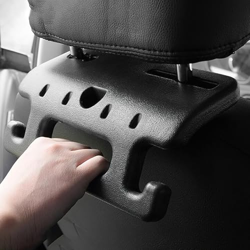 Image of VOSAREA Auto Back Seat Grab Handle Car Headrest Hanger Hooks Grab Bar
