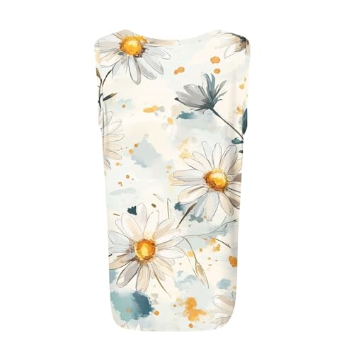 Spring Summer Plus Size Dressy Tank Tops for Women 2025 Womens Workout Floral Boho Beach Sleeveless Shirts Blouses