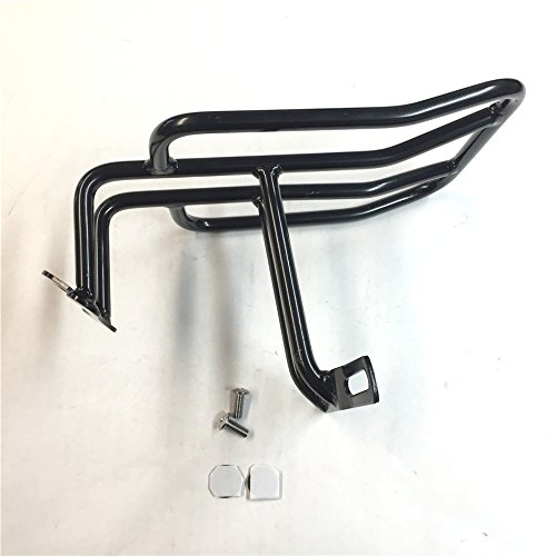 Motorcycle Black Steel Rear Fender Rack Plated Luggage Shelf For For H-D Sportster 1100 1000 Roadster 1200 Roadster Nightster 883 Iron SuperLow