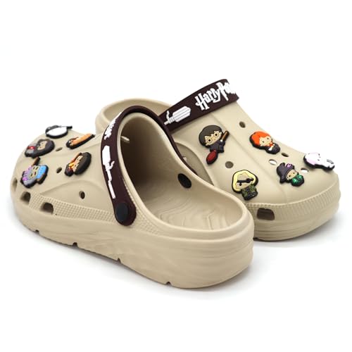 Image of SVAAR x Harry Potter Men's Magical Clogs with 10 Authentic Harry Potter Charms Included and Adjustable Back Strap