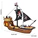 BRICK STORY Pirate Ship Building Sets Boat and Ship Model Pirate Toys Building Blocks Pirate Ship Toys for Boys and Girls Pirate Adventure Playset Gift for Kids Age 6-14 Years, 308 PCS