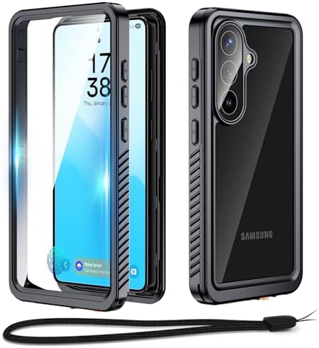 Beeasy für Samsung Galaxy S26 Hülle Wasserdicht, IP68 Wasserfest Outdoor Handyhülle 360 Grad Schutzhülle, Samsung S26 Panzerhülle Stoßfest Staubdicht Case mit Displayschutz/Kameras