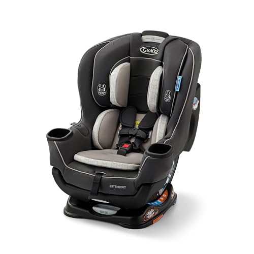 Graco Extend2Fit Convertible Baby Car Seat, Rear and Forward Facing, Adjustable Extension Panel for Extra Legroom, Redmond Graco Extend2Fit Convertible Baby Car Seat, Rear and Forward Facing, Adjustable Extension Panel for Extra Legroom, Redmond