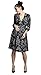 Produktbild Torelle Maternity Wear Umstandskleid mit Stillfunktion, Modell: Vivien, Langarm, blau mit Blumen, XL