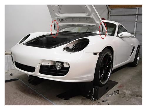 Entretoises capot pour 911 997 Cayman Boxster 987 de 2004 à 2013