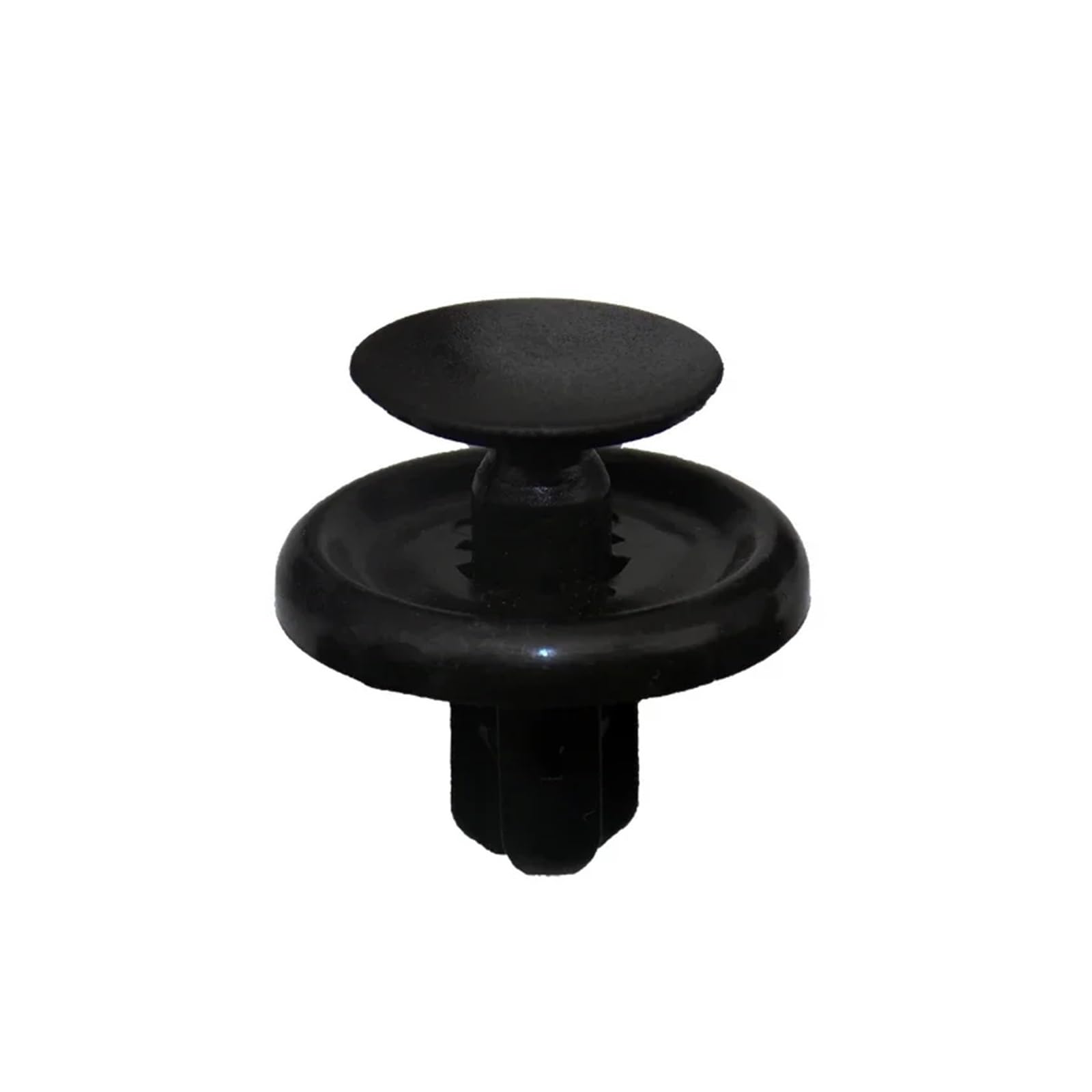 KXFVYNE 50Pcs 100pcs Diameter 7mm Black Plastic Auto Fasteners Rivets Clips Vehicle Bumper Door Panel Liner Retainer(100pcs)